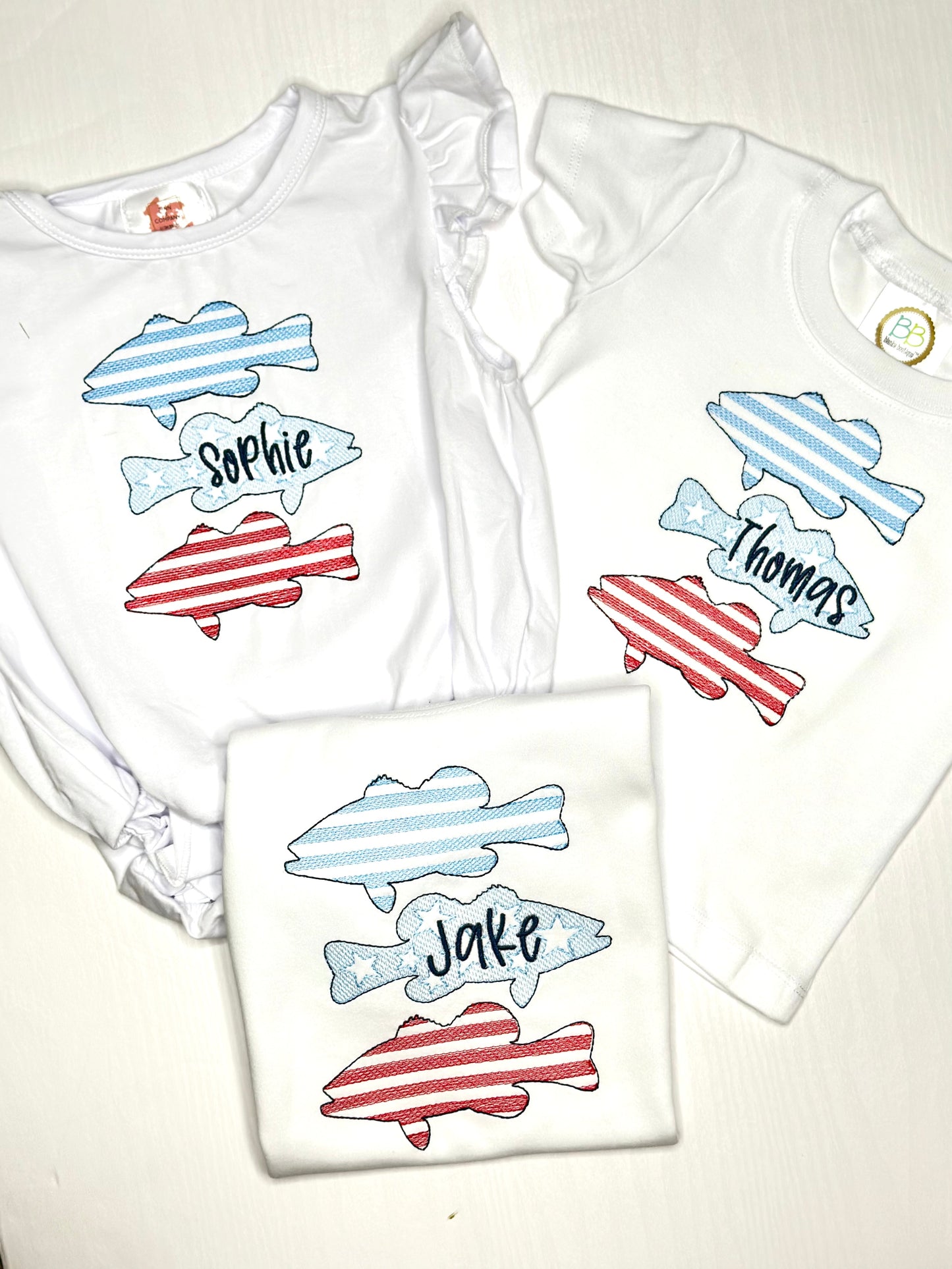 Stars and Stripes Name Tee