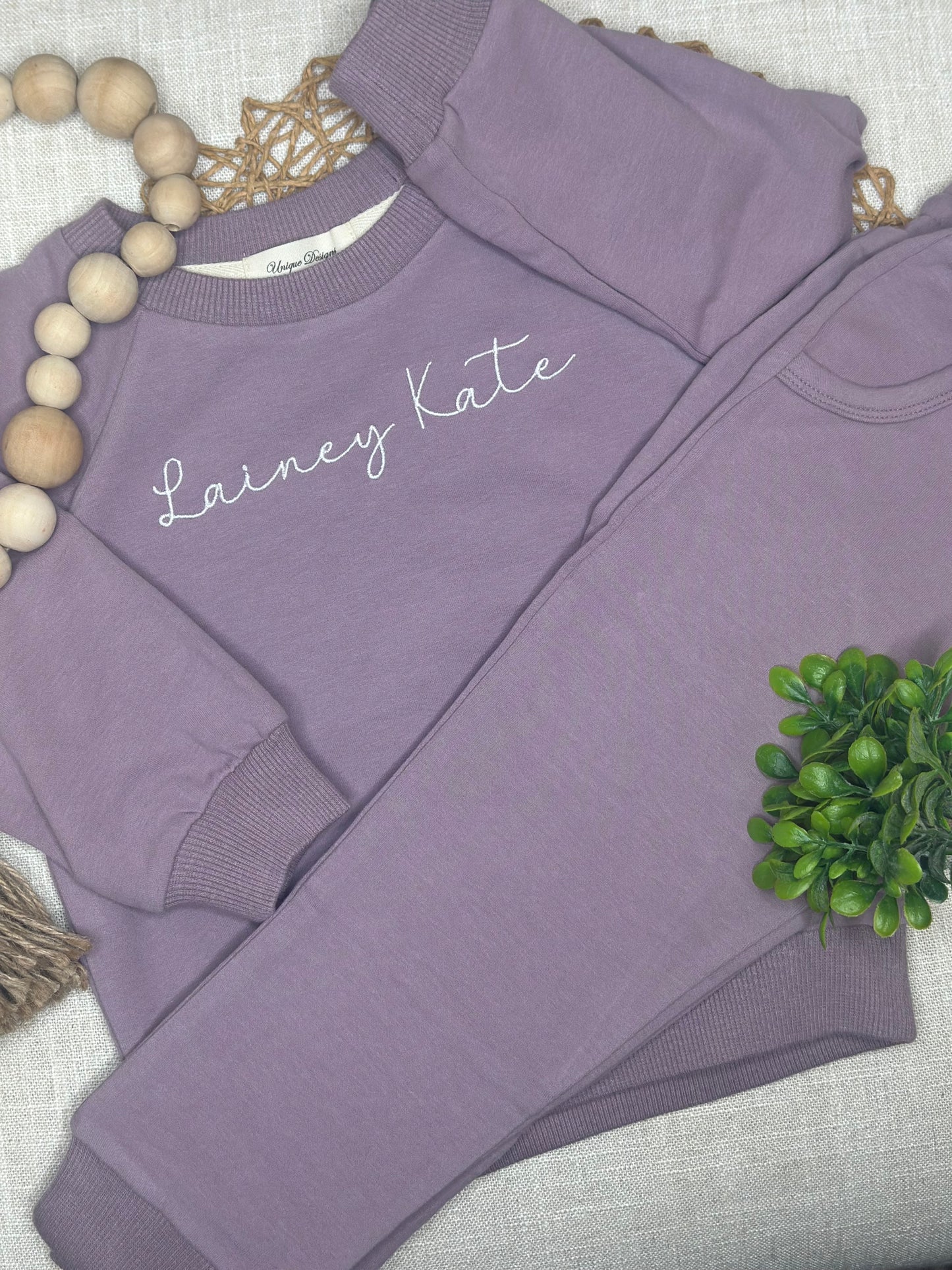 Organic Cotton Jogger Sets