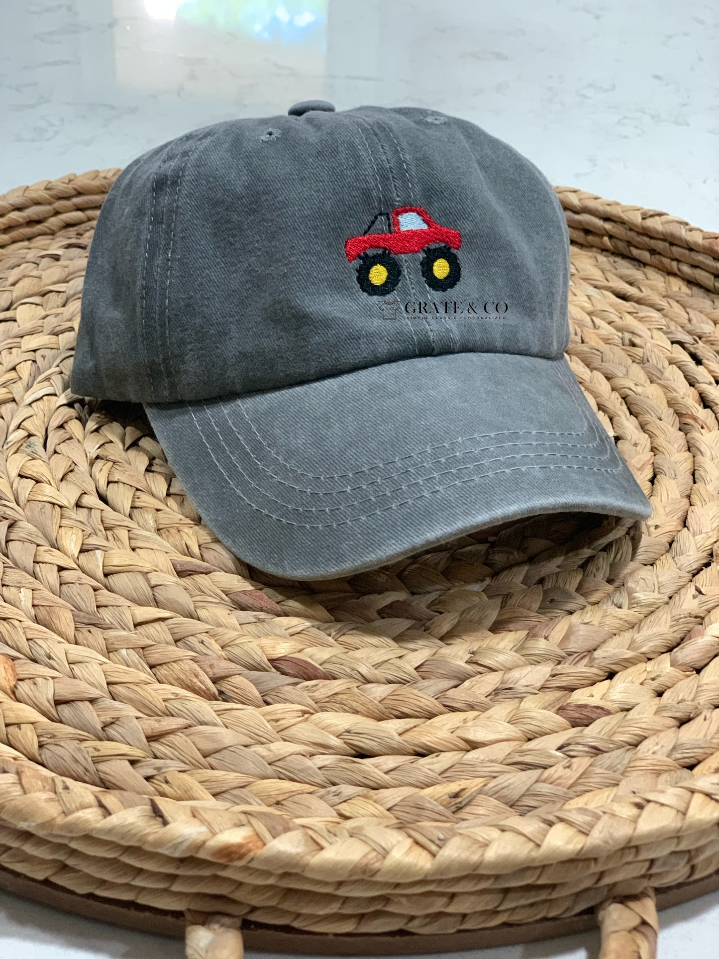 Toddler Monster Truck Hat