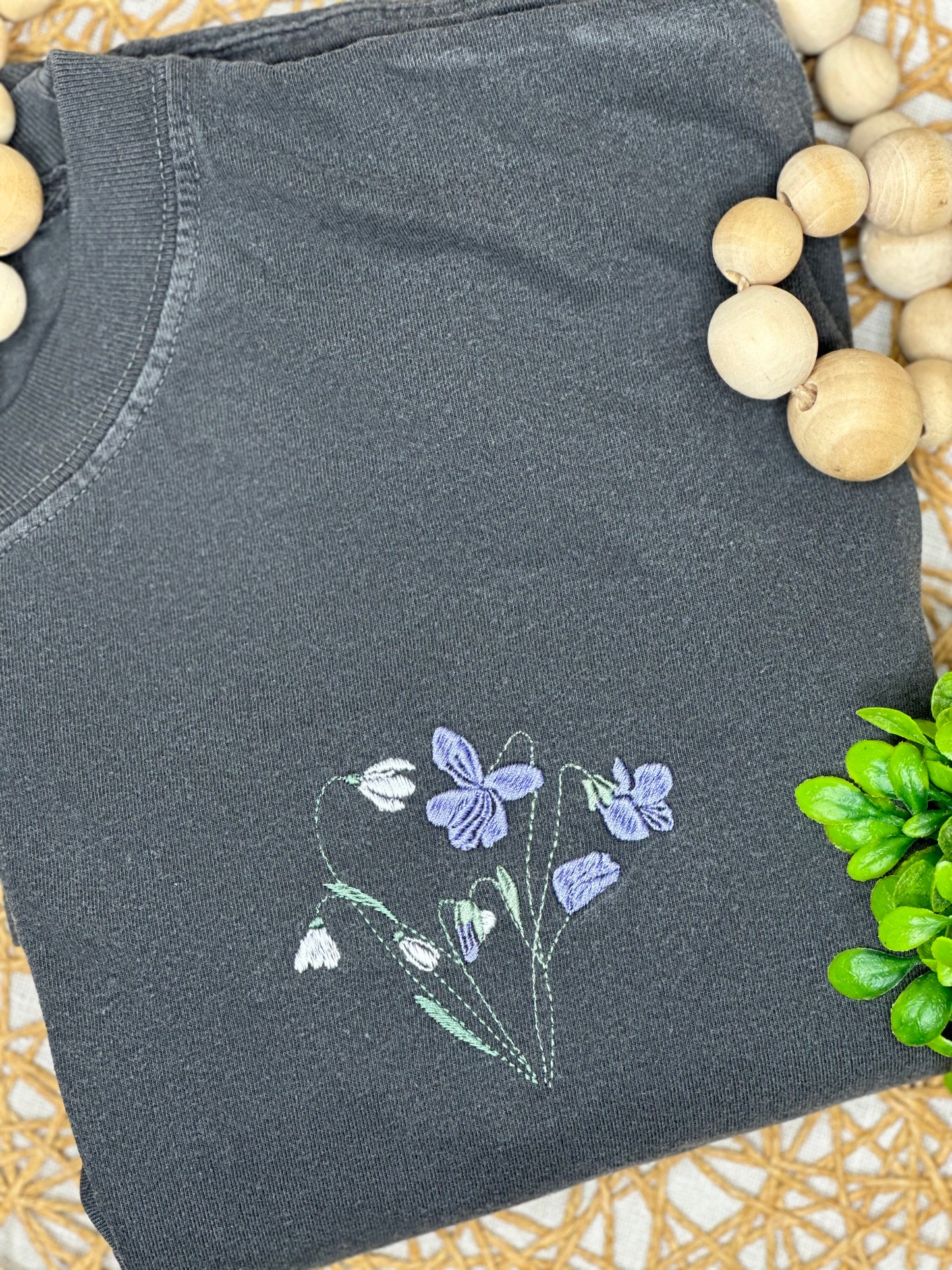 Birth Month Flower Tee