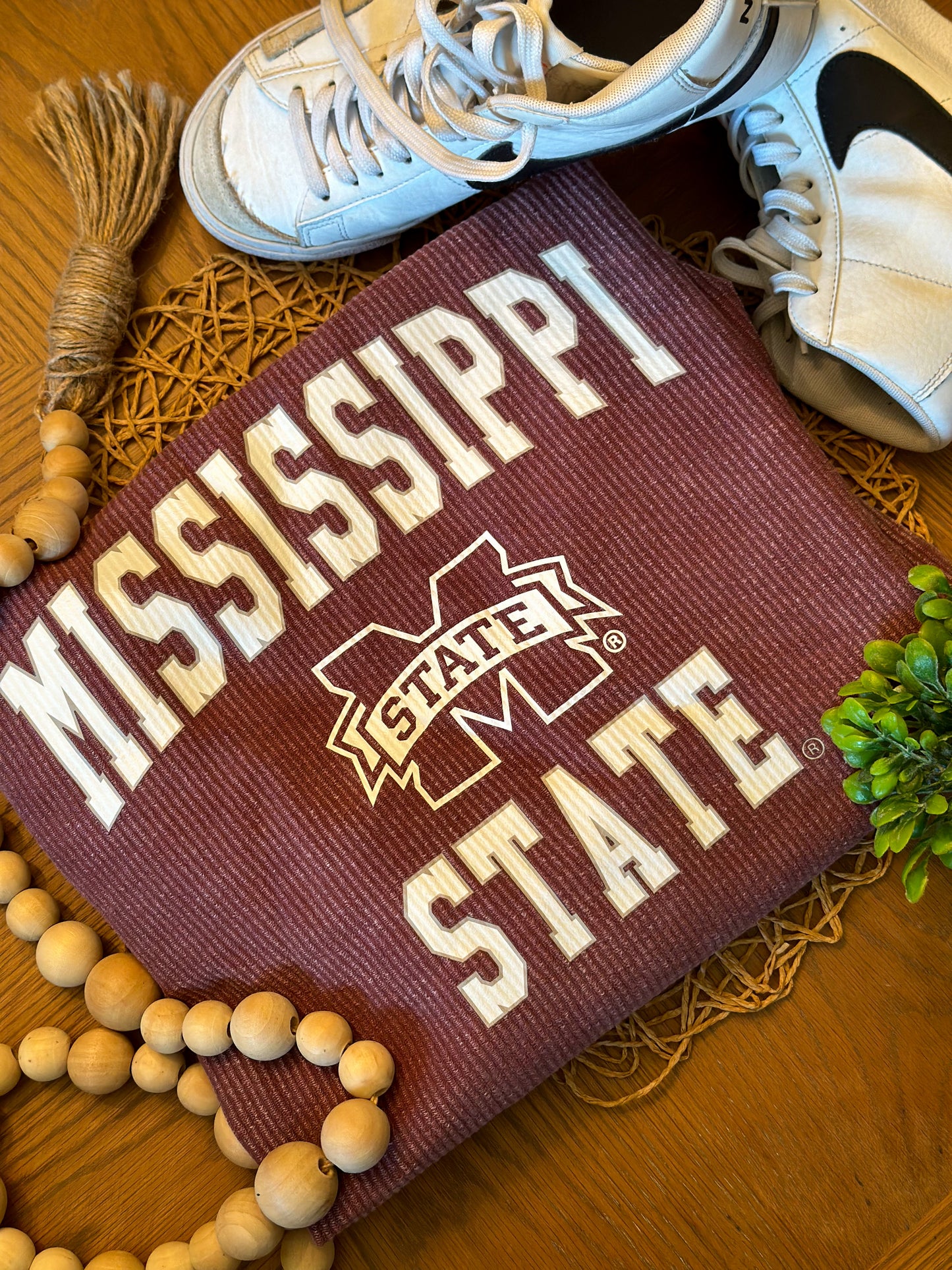 Mississippi State Corded Crewneck