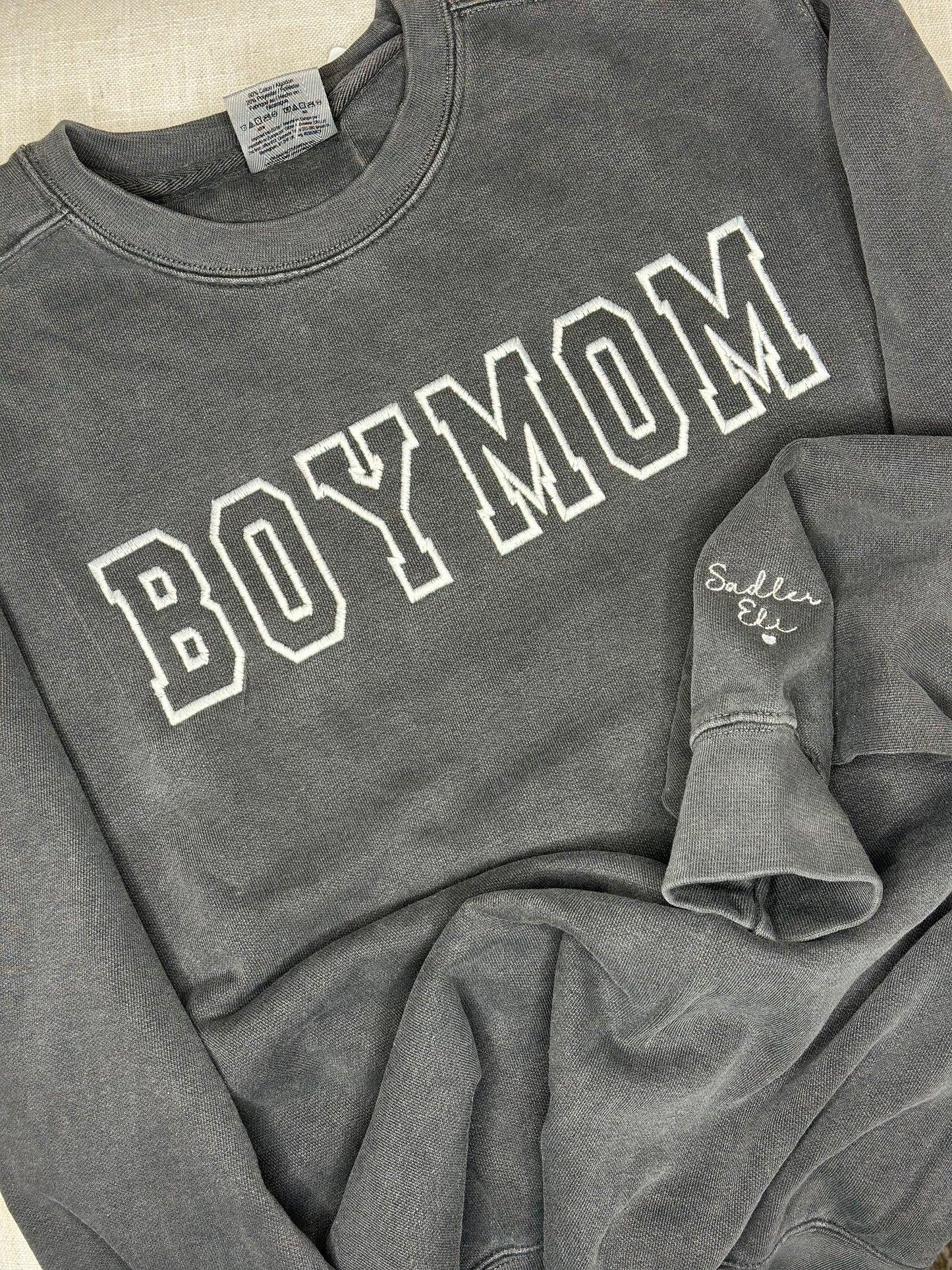 BOYMOM Comfort Colors Crewneck