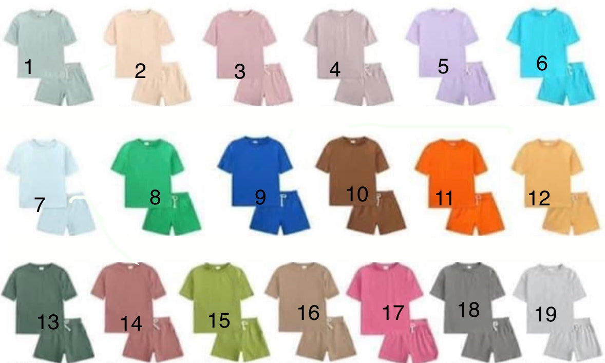 Casual Summer Short Sets