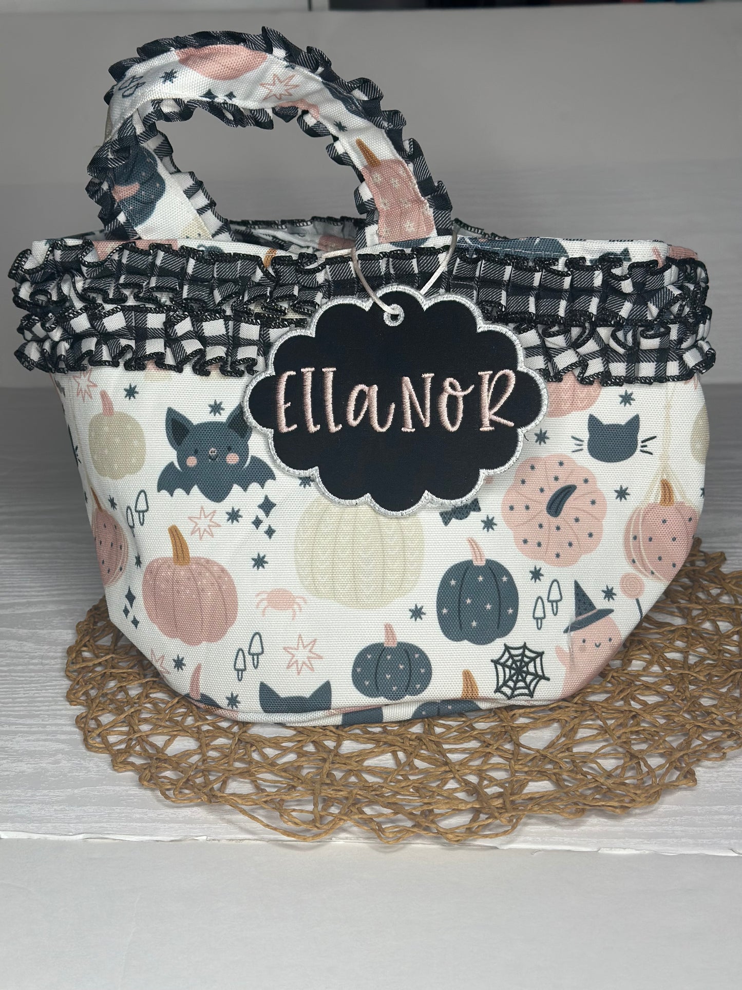 Reversible Halloween Baskets