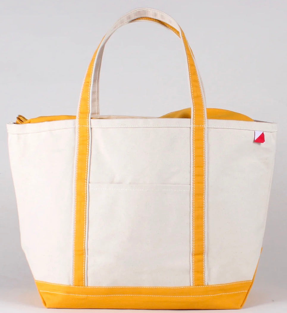 Striped Canvas Totes