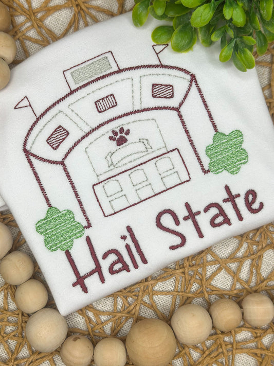 MS State Stadium Tee