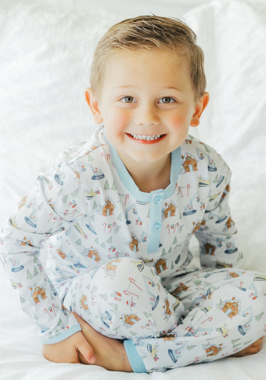 Christmas Construction Pajamas