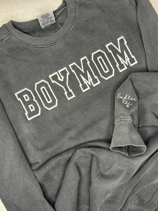 BOYMOM Comfort Colors Crewneck